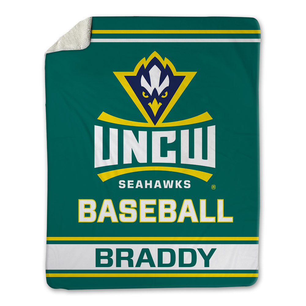 UNC Wilmington - NCAA Baseball : Porter Braddy - Blanket-0