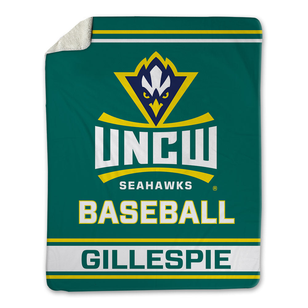 UNC Wilmington - NCAA Baseball : Mac Gillespie - Blanket-0