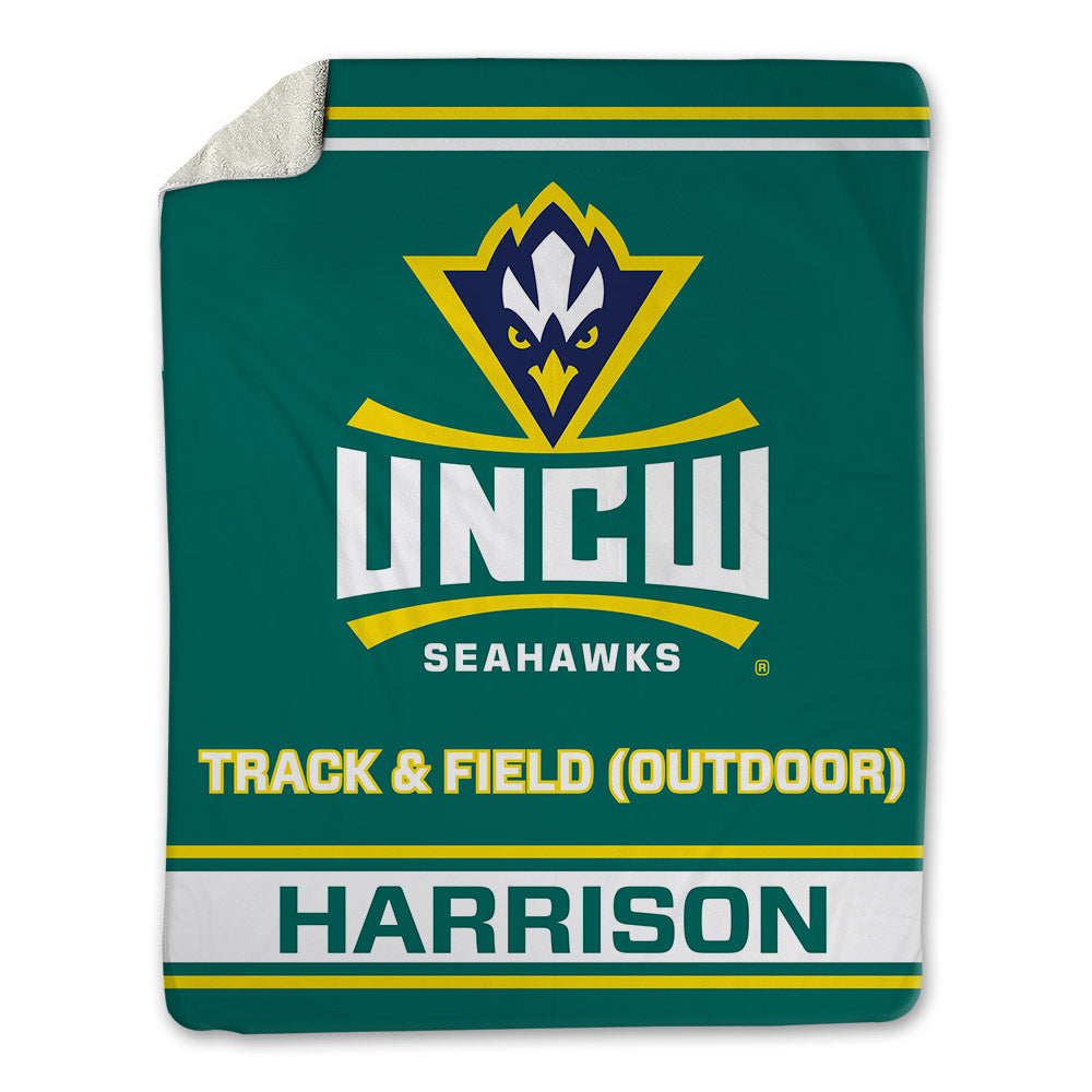UNC Wilmington - NCAA Men's Track & Field : Travis Harrison - Blanket-0