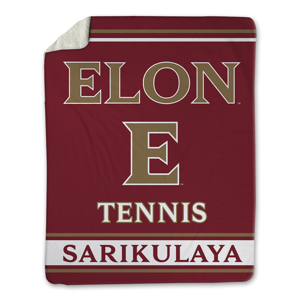 Elon - NCAA Women's Tennis : Helen Sarikulaya - Blanket-0