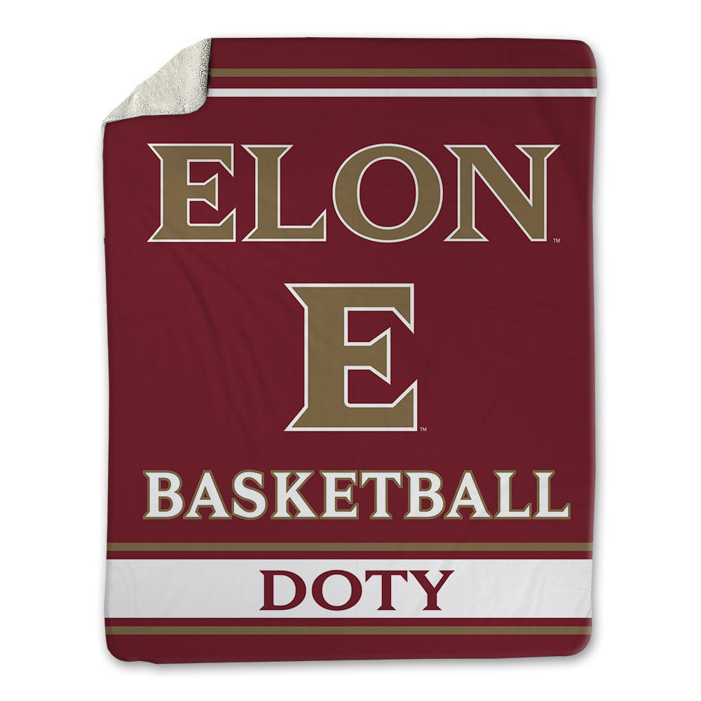 Elon - NCAA Women's Basketball : Kamryn Doty - Blanket-0
