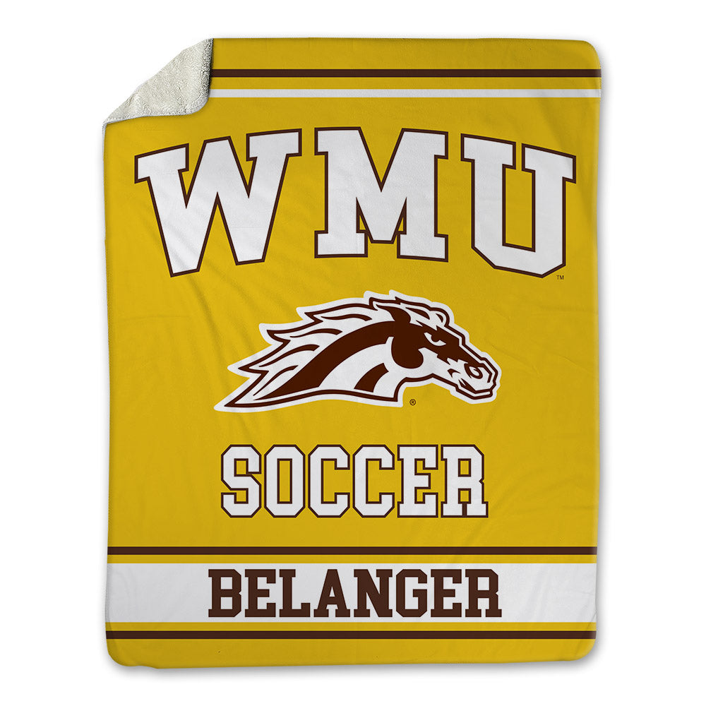 Western Michigan - NCAA Men's Soccer : Stephen Belanger - Blanket-0