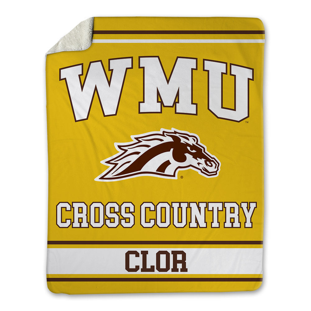 Western Michigan - NCAA Women's Cross Country : Madison Clor - Blanket-0
