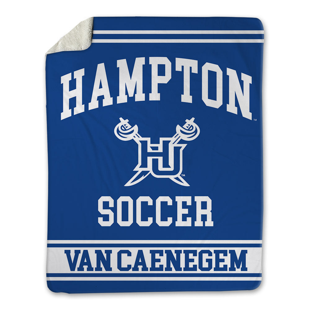 Hampton - NCAA Women's Soccer : Ellen Van Caenegem - Blanket-0