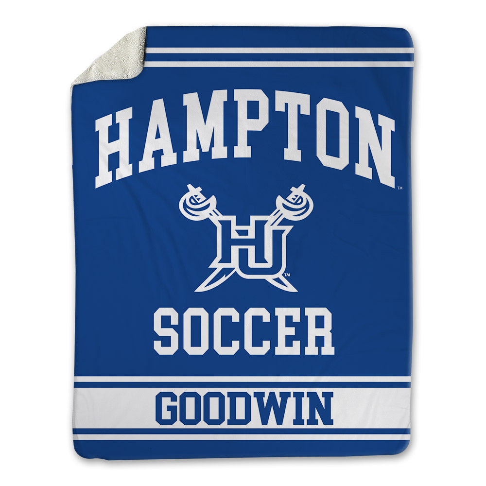 Hampton - NCAA Women's Soccer : Taryn Goodwin - Blanket-0