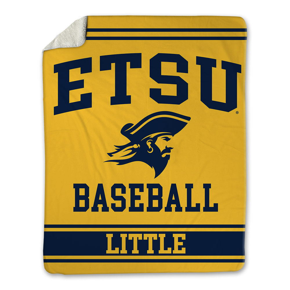 East Tennessee State - NCAA Baseball : Joey Little - Blanket-0