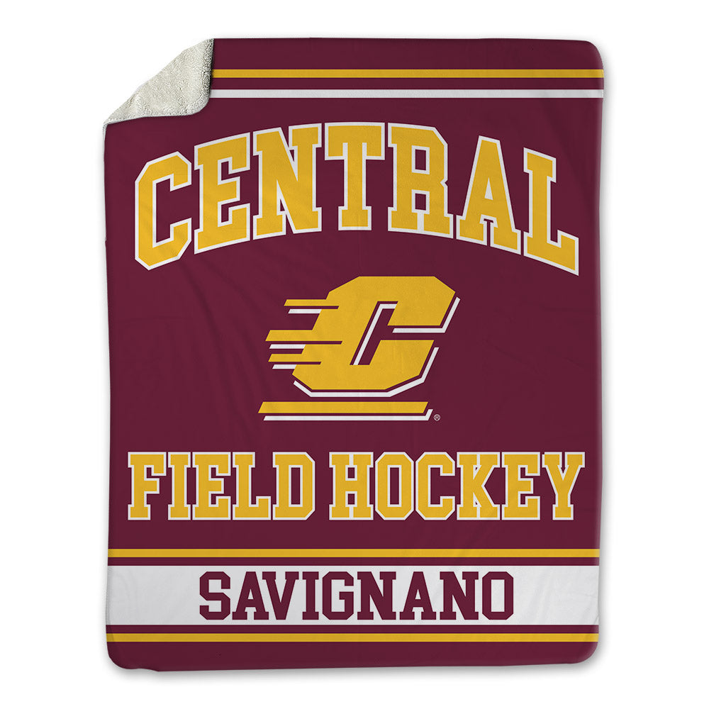 Central Michigan - NCAA Women's Field Hockey : Teah Savignano - Blanket-0