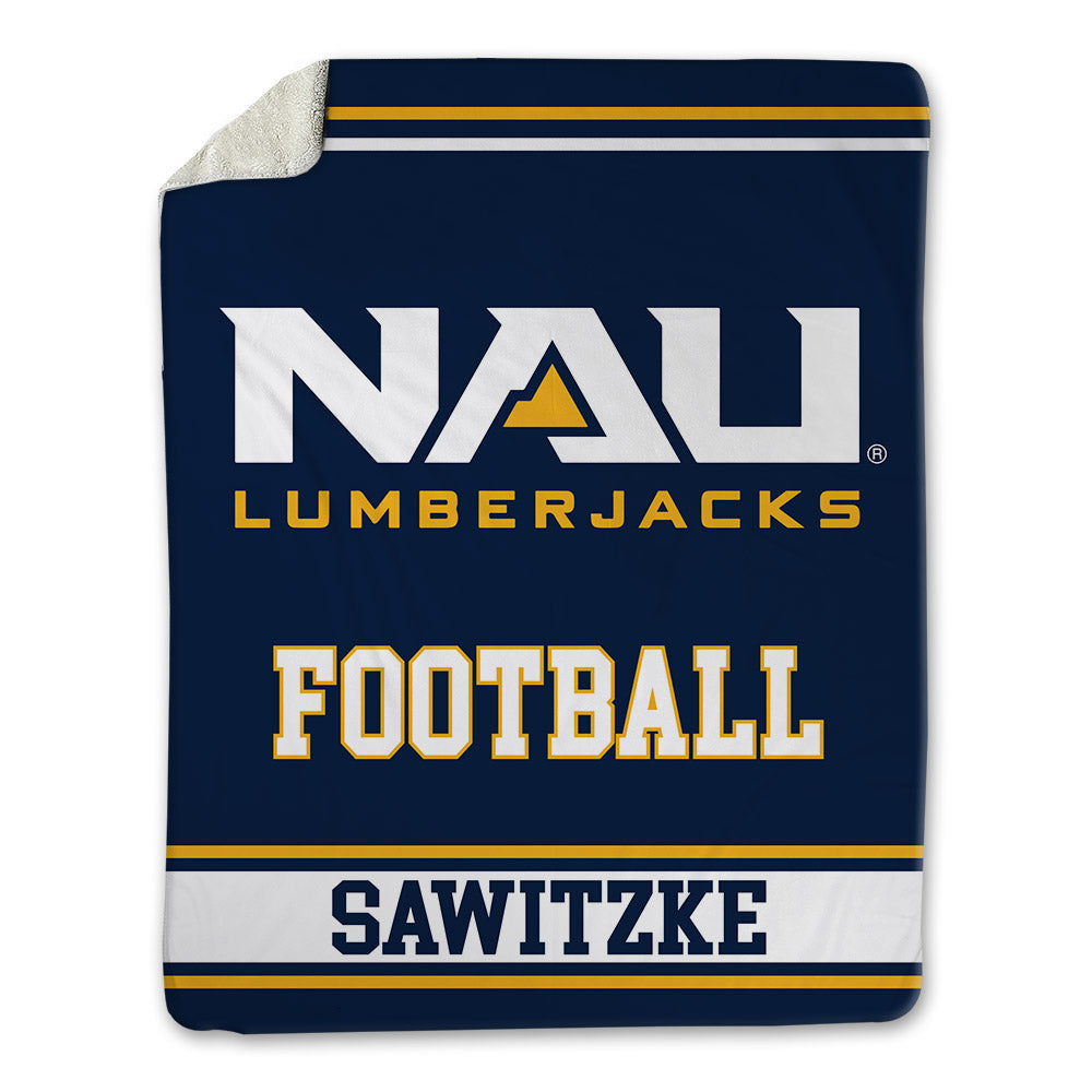 Northern Arizona - NCAA Football : Kevin Sawitzke - Blanket-0