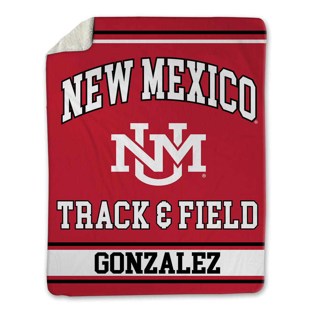 New Mexico - NCAA Women's Track & Field : Zennia Gonzalez - Blanket-0