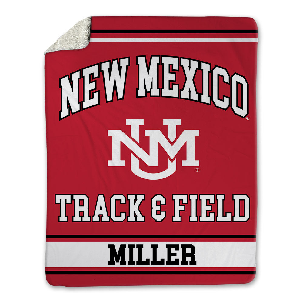 New Mexico - NCAA Men's Track & Field : Cameron Miller - Blanket-0