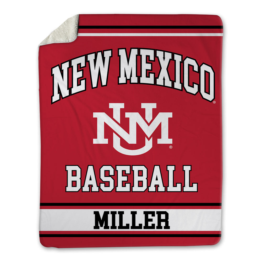 New Mexico - NCAA Baseball : Shane Miller - Blanket-0