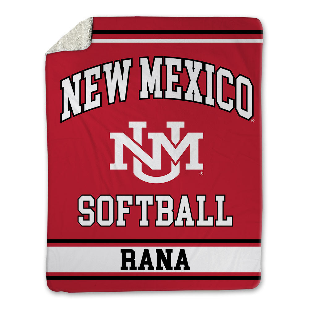 New Mexico - NCAA Softball : Grace Rana - Blanket-0