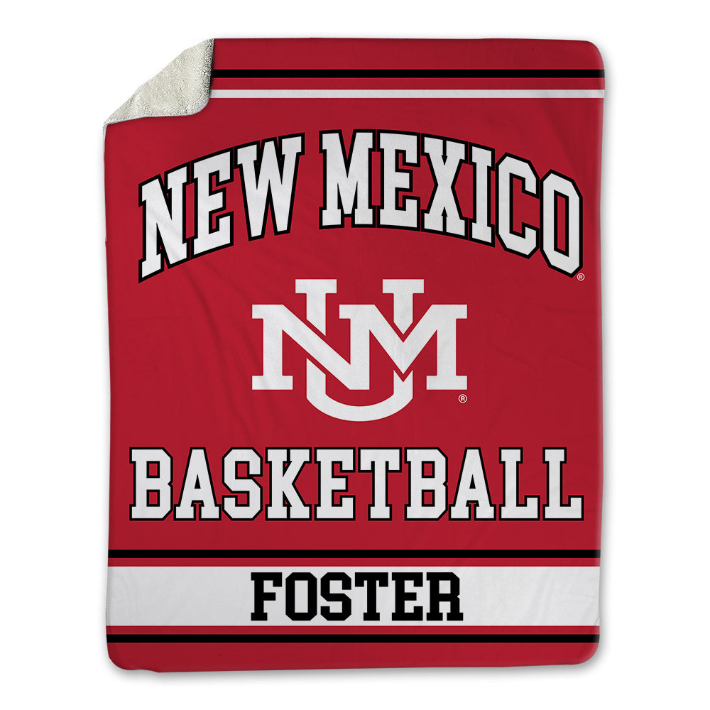 New Mexico - NCAA Women's Basketball : Kaia Foster - Blanket-0
