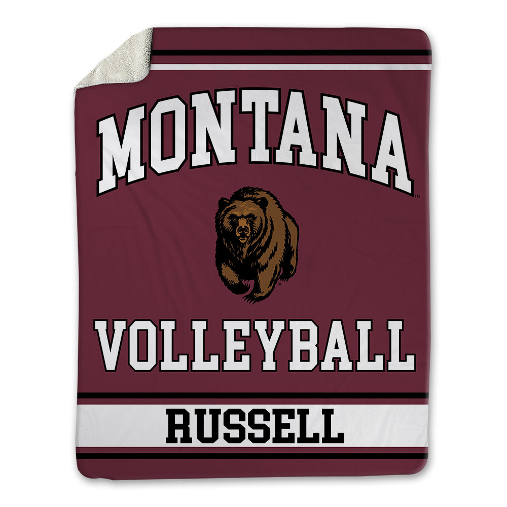 Montana - NCAA Women's Volleyball : Delaney Russell - Blanket-0