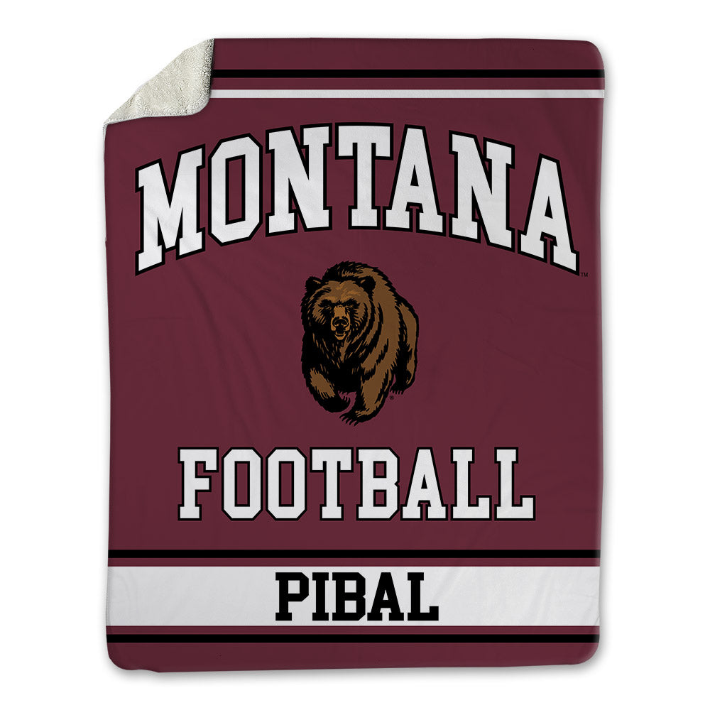 Montana - NCAA Football : Grayson Pibal - Blanket-0