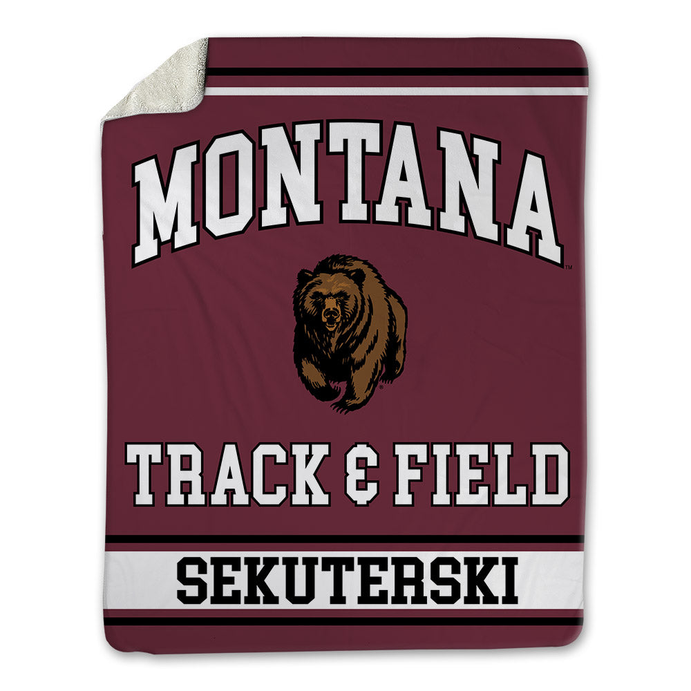 Montana - NCAA Men's Track & Field : Caiden Sekuterski - Blanket-0