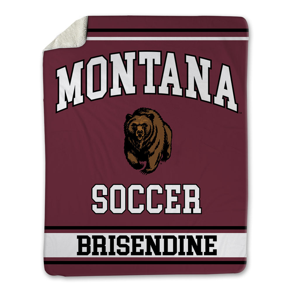 Montana - NCAA Women's Soccer : Reagan Brisendine - Blanket-0