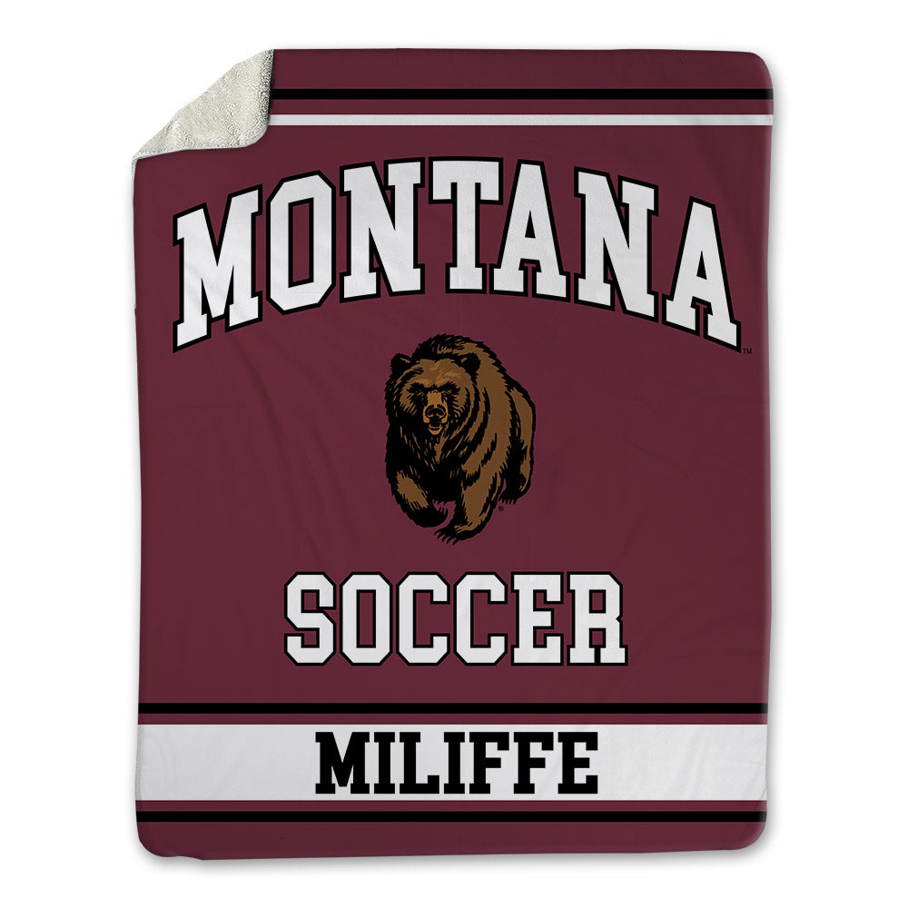 Montana - NCAA Women's Soccer : Jillian Miliffe - Blanket-0
