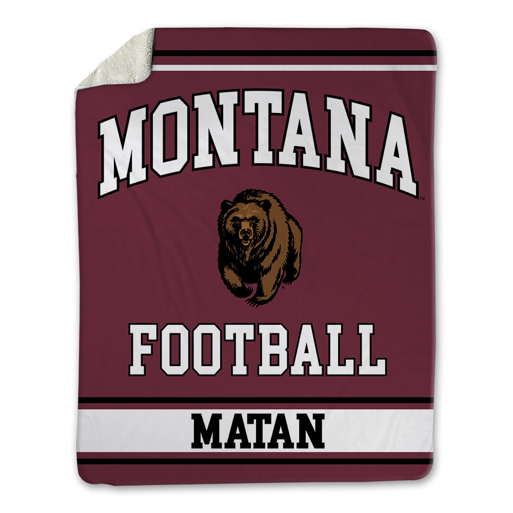 Montana - NCAA Football : Patrick Matan - Blanket-0