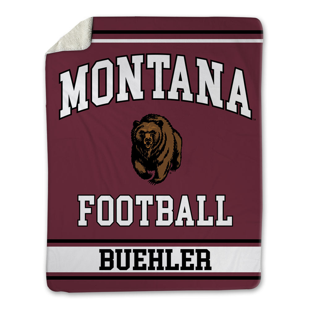 Montana - NCAA Football : Austin Buehler - Blanket-0