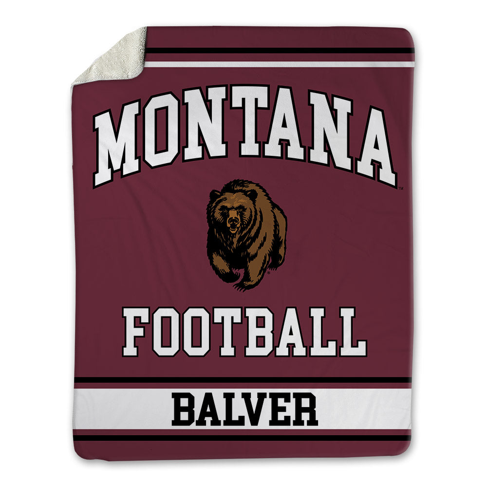Montana - NCAA Football : jose balver - Blanket-0