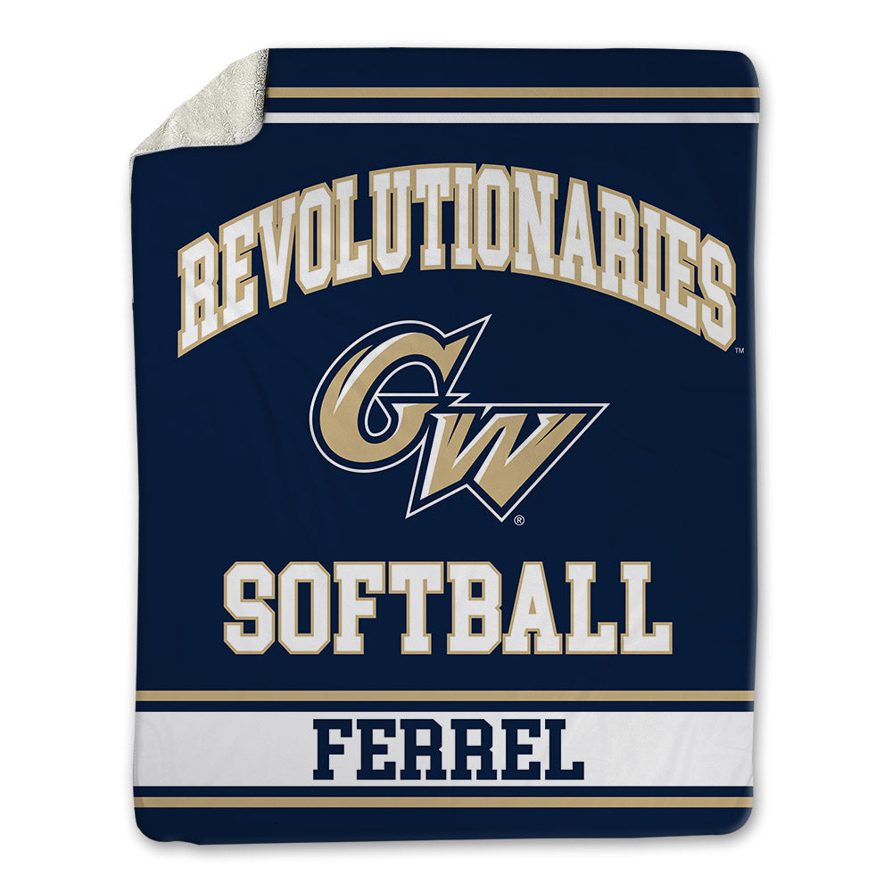 GWU - NCAA Softball : Reese Ferrel - Blanket-0