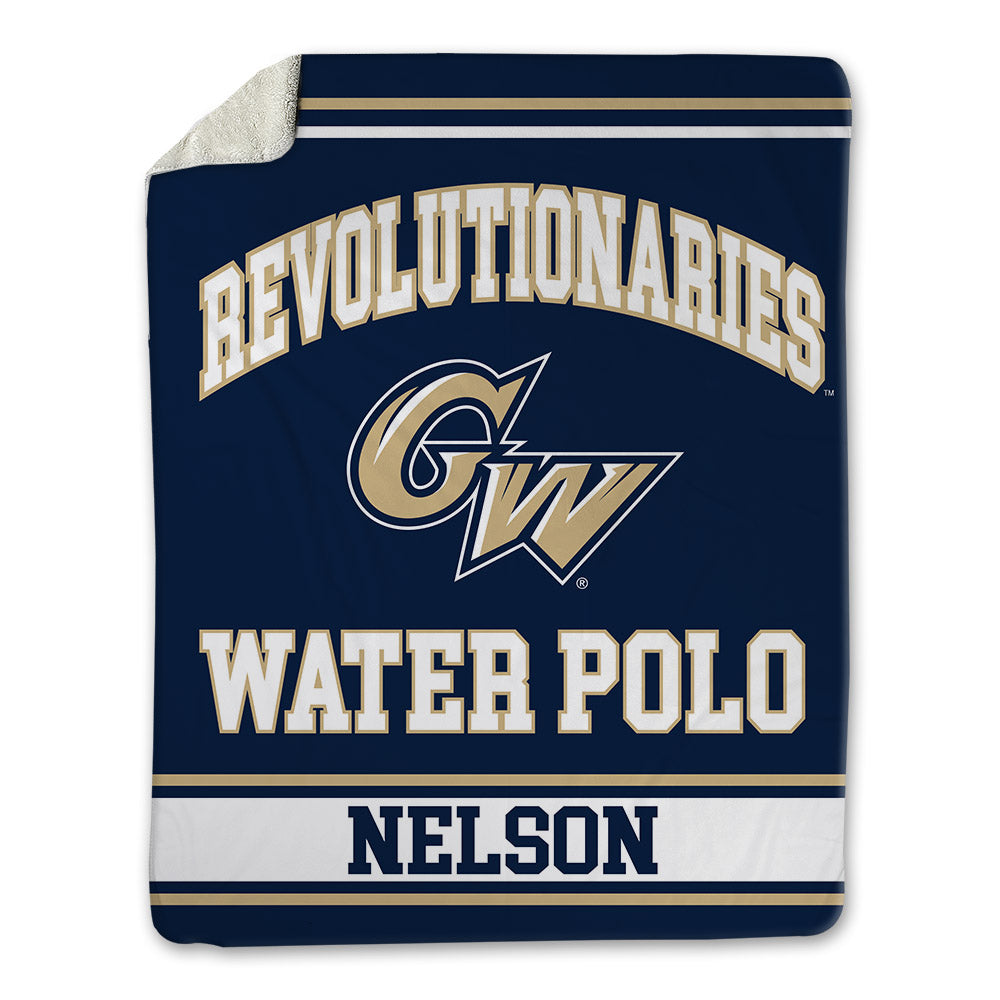 GWU - NCAA Men's Water Polo : Austin Nelson - Blanket-0