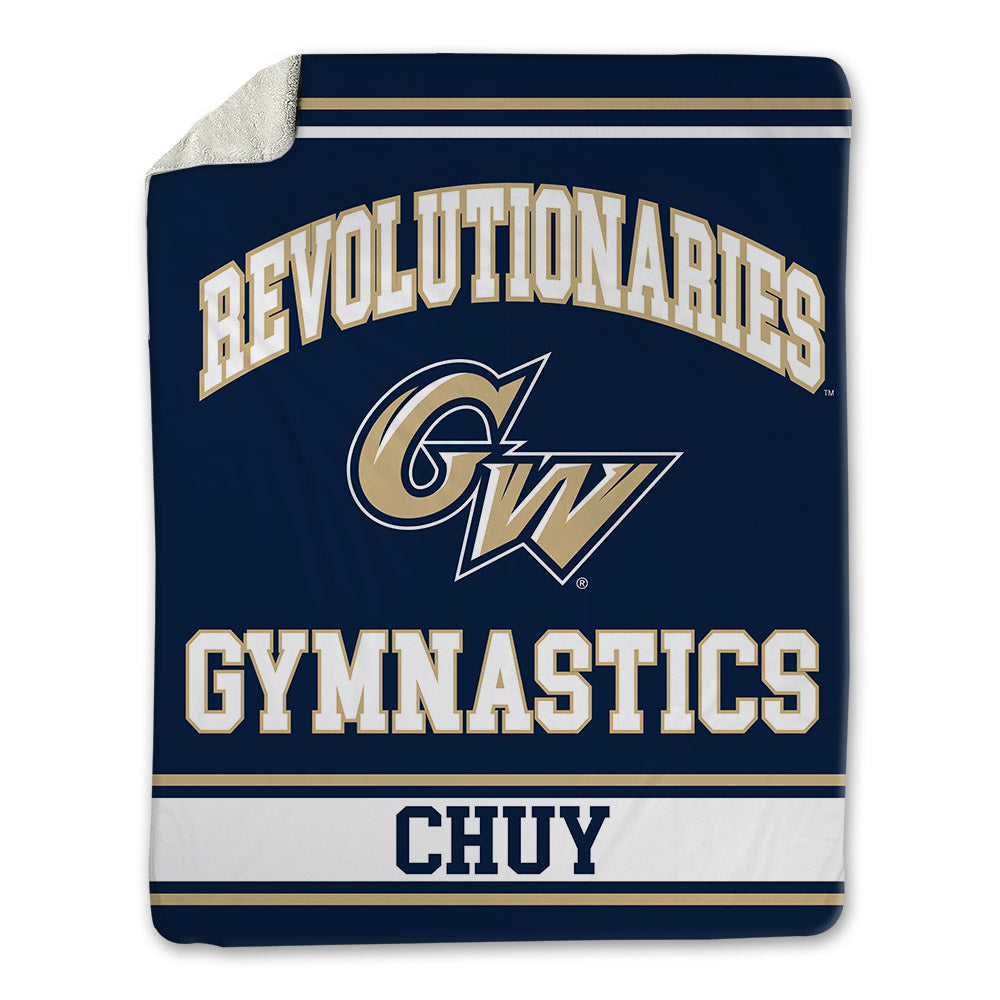 GWU - NCAA Women's Gymnastics : Alexa Chuy - Blanket-0