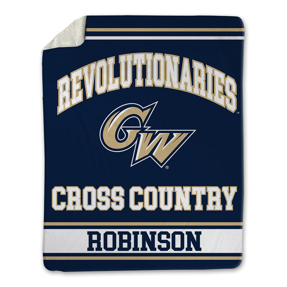 GWU - NCAA Women's Cross Country : Ashley Robinson - Blanket-0
