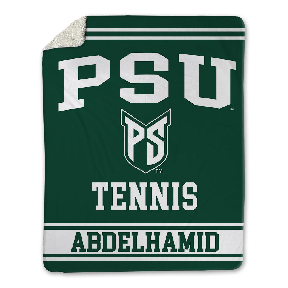 Portland State - NCAA Women's Tennis : Hana Abdelhamid - Blanket-0
