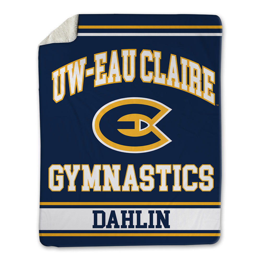 UW Eau Claire - NCAA Women's Gymnastics : Meghan Dahlin - Blanket-0