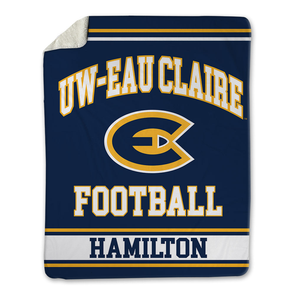 UW Eau Claire - NCAA Football : Joey Hamilton - Blanket-0