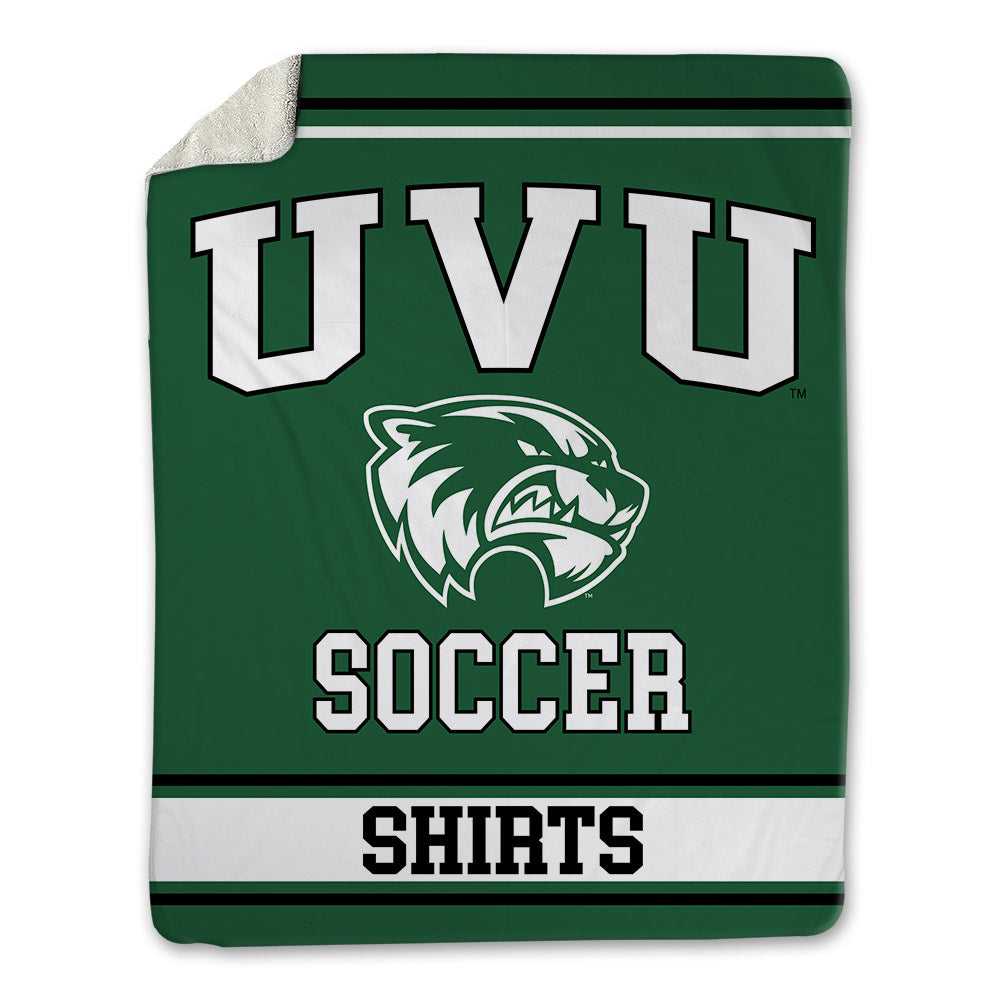 Utah Valley - NCAA Women's Soccer : Kate shirts - Blanket-0