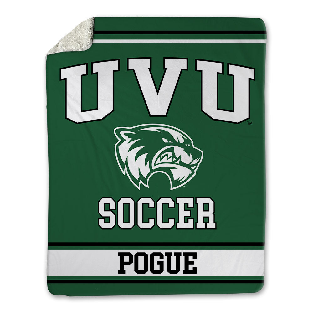 Utah Valley - NCAA Men's Soccer : Noah Pogue - Blanket-0