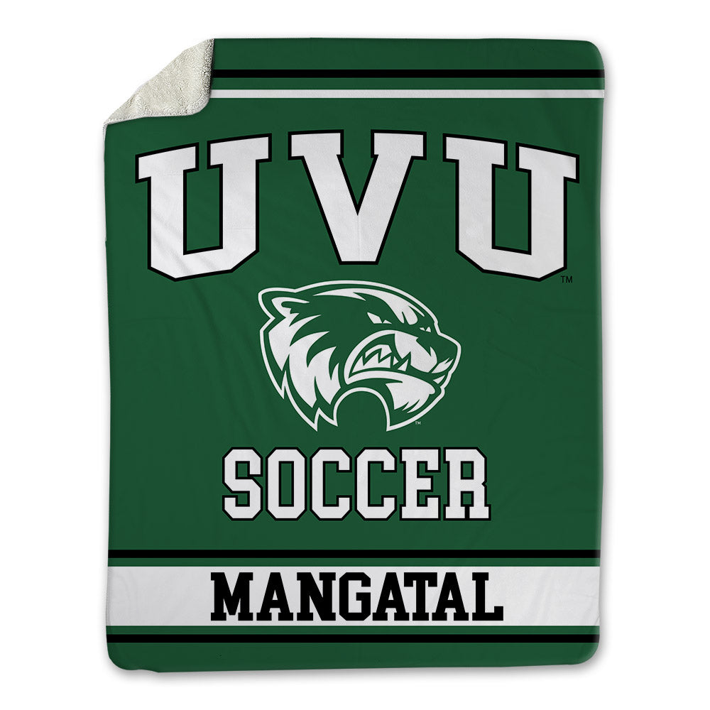 Utah Valley - NCAA Men's Soccer : Jordan Mangatal - Blanket-0