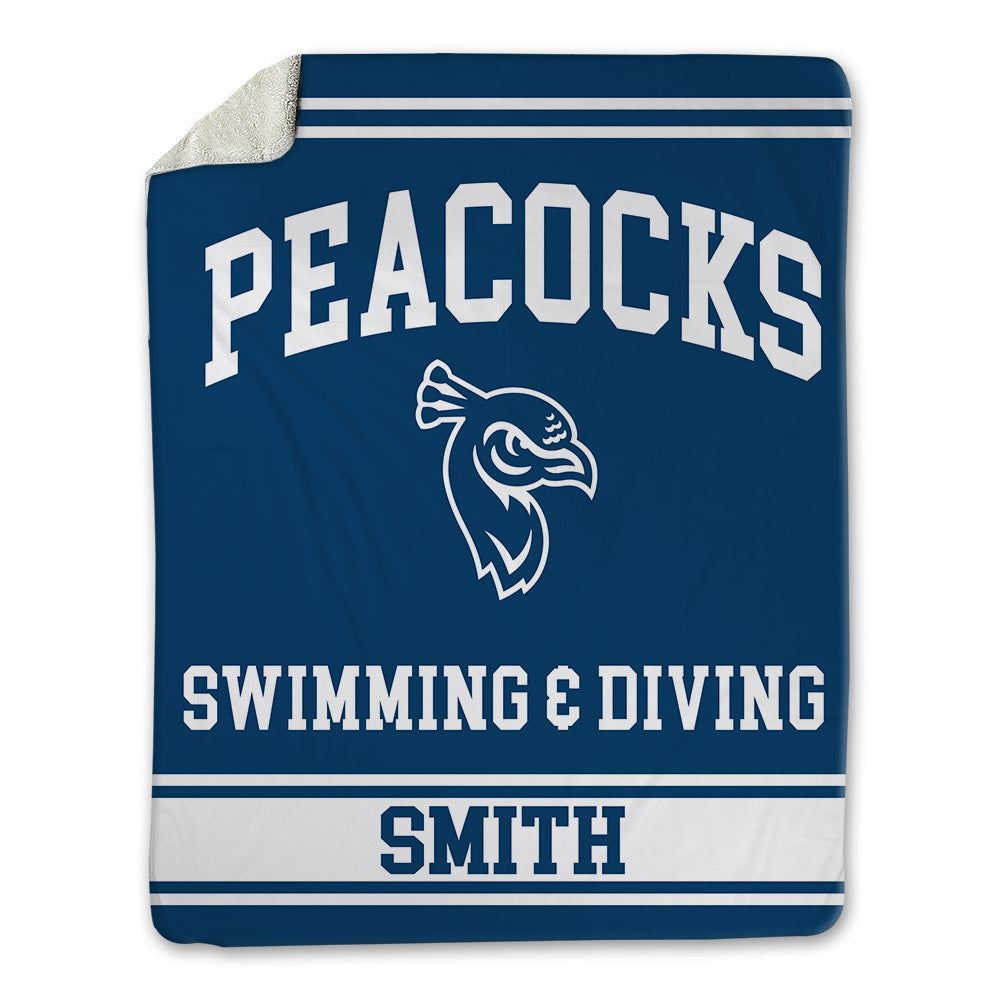 Saint Peter's - NCAA Men's Swimming & Diving : Ashton Smith - Blanket-0