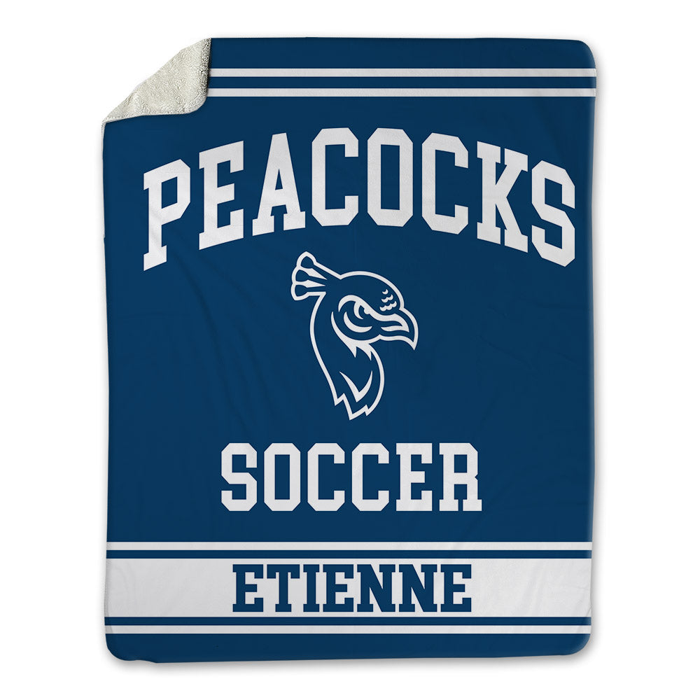Saint Peter's - NCAA Men's Soccer : Omre Etienne - Blanket-0