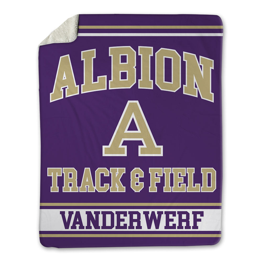 Albion - NCAA Men's Track & Field : Sam VanderWerf - Blanket-0
