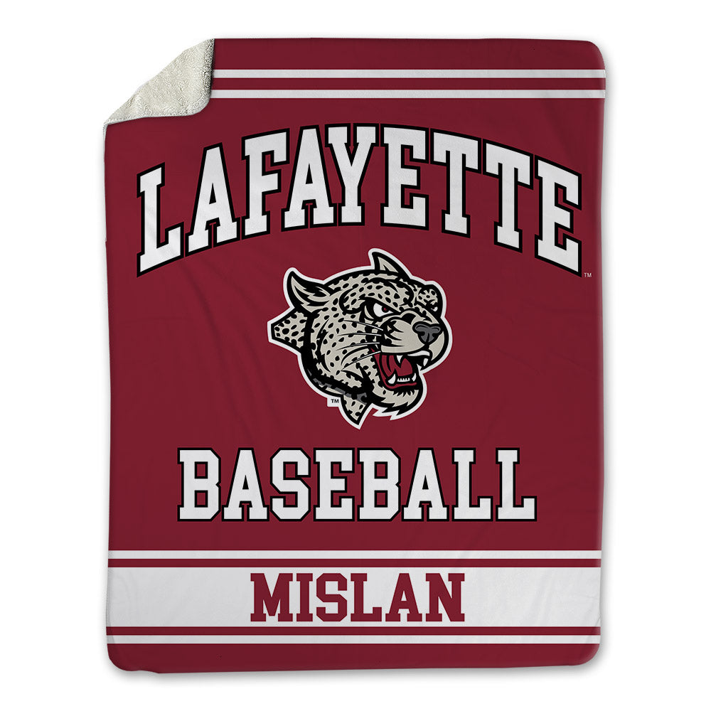 Lafayette College - NCAA Baseball : Jack Mislan - Blanket-0