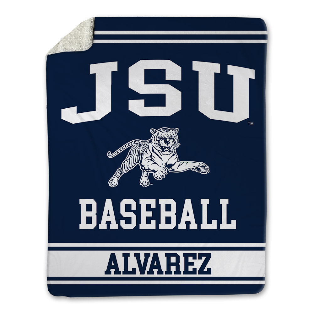 Jackson State - NCAA Baseball : Ledy Alvarez - Blanket-0