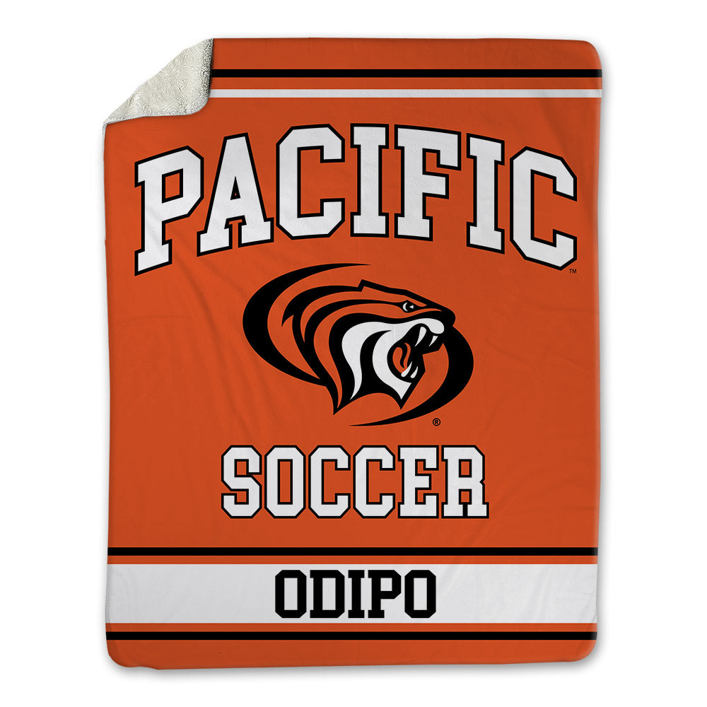 Pacific - NCAA Men's Soccer : Joseph Odipo - Blanket-0