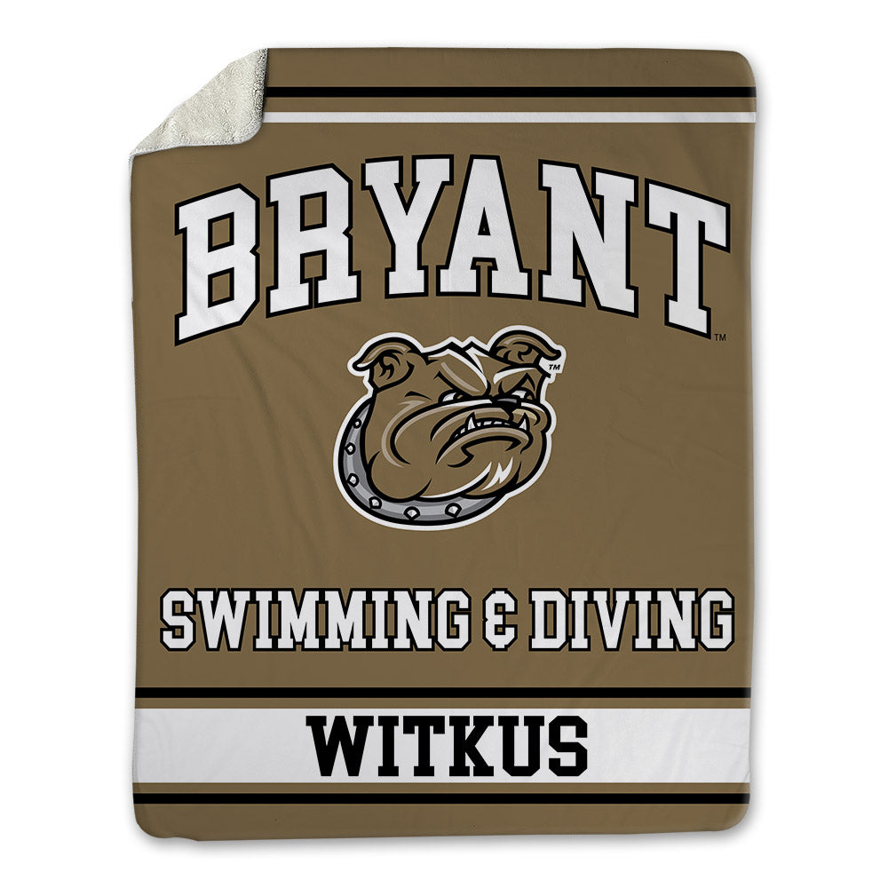 Bryant - NCAA Women's Swimming & Diving : Amanda Witkus - Blanket-0