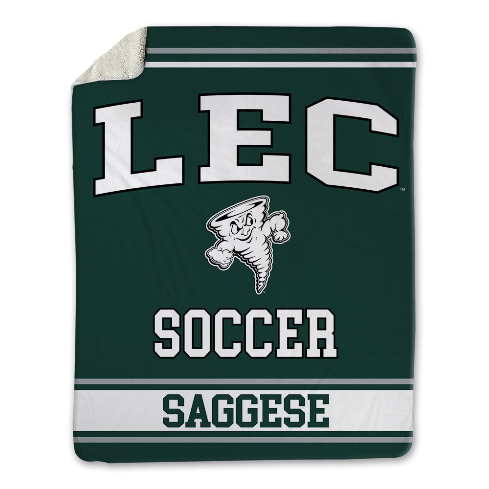 Lake Erie College - NCAA Men's Soccer : Hutch Saggese - Blanket-0