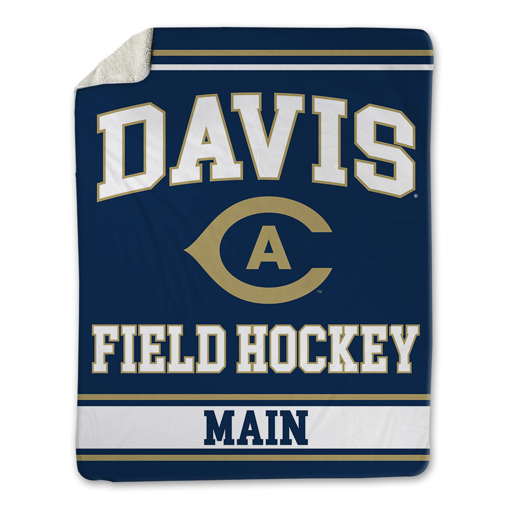 UC Davis - NCAA Women's Field Hockey : Molly Main - Blanket-0