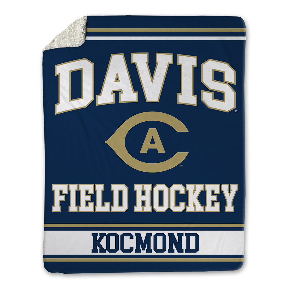 UC Davis - NCAA Women's Field Hockey : Elle Louise Kocmond - Blanket-0