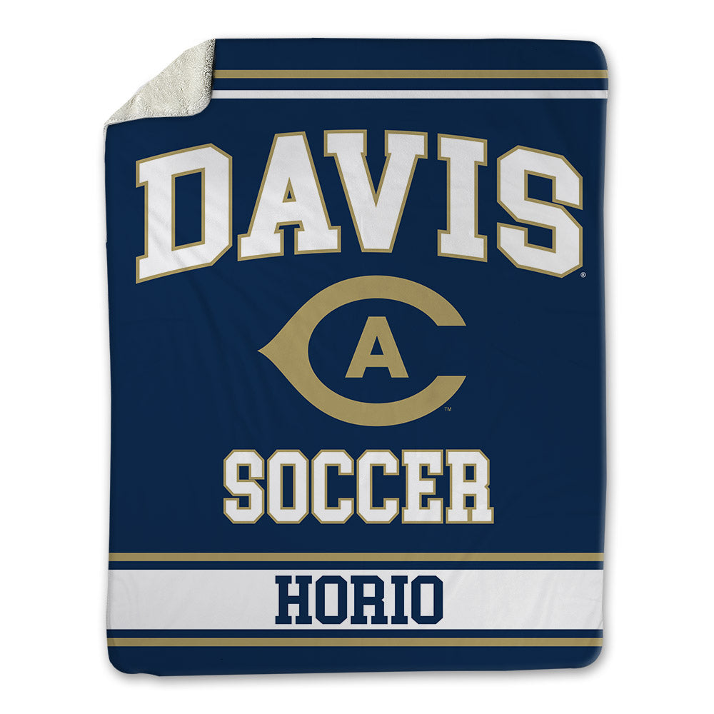 UC Davis - NCAA Men's Soccer : Declan Horio - Blanket-0