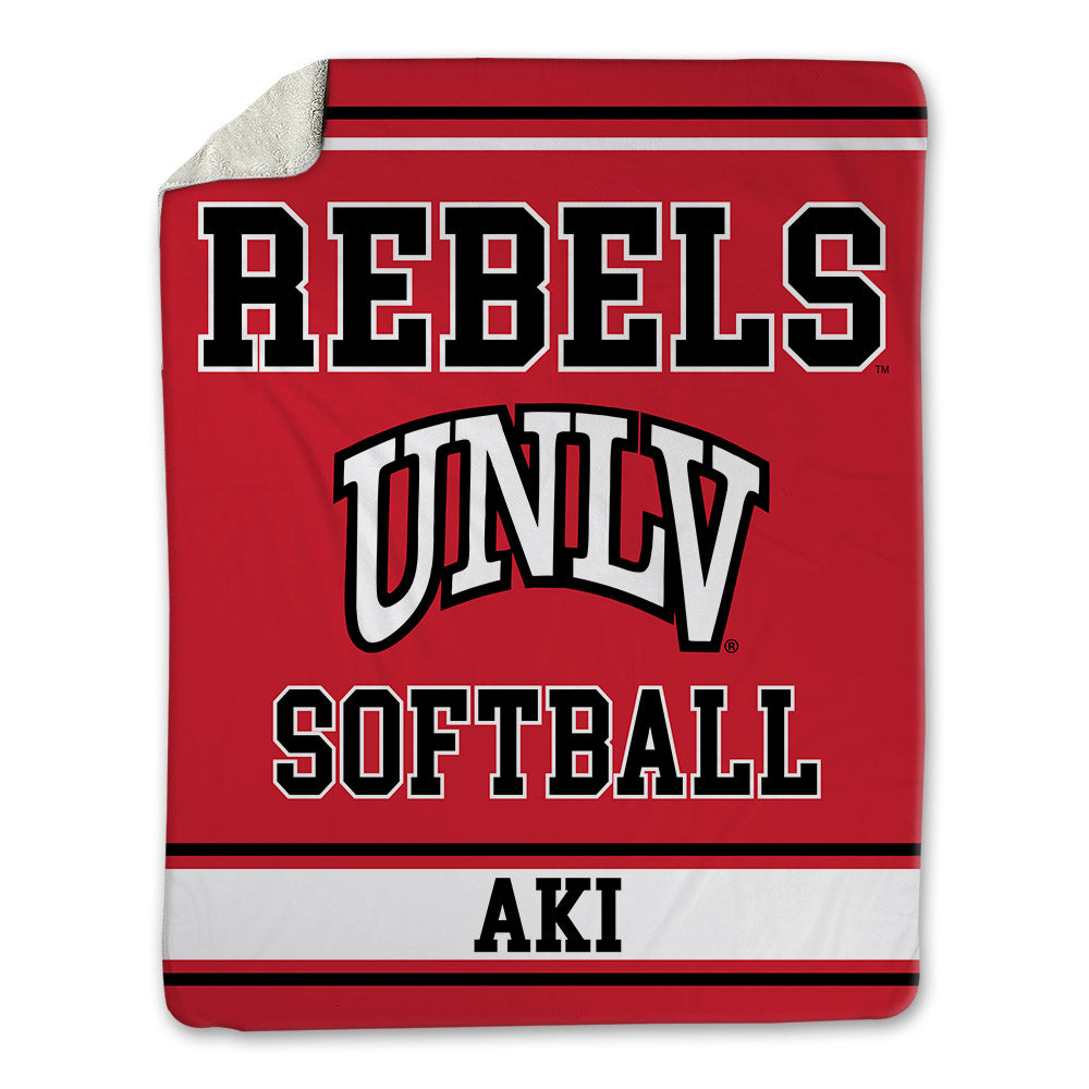 UNLV - NCAA Softball : Charelle Aki - Blanket-0