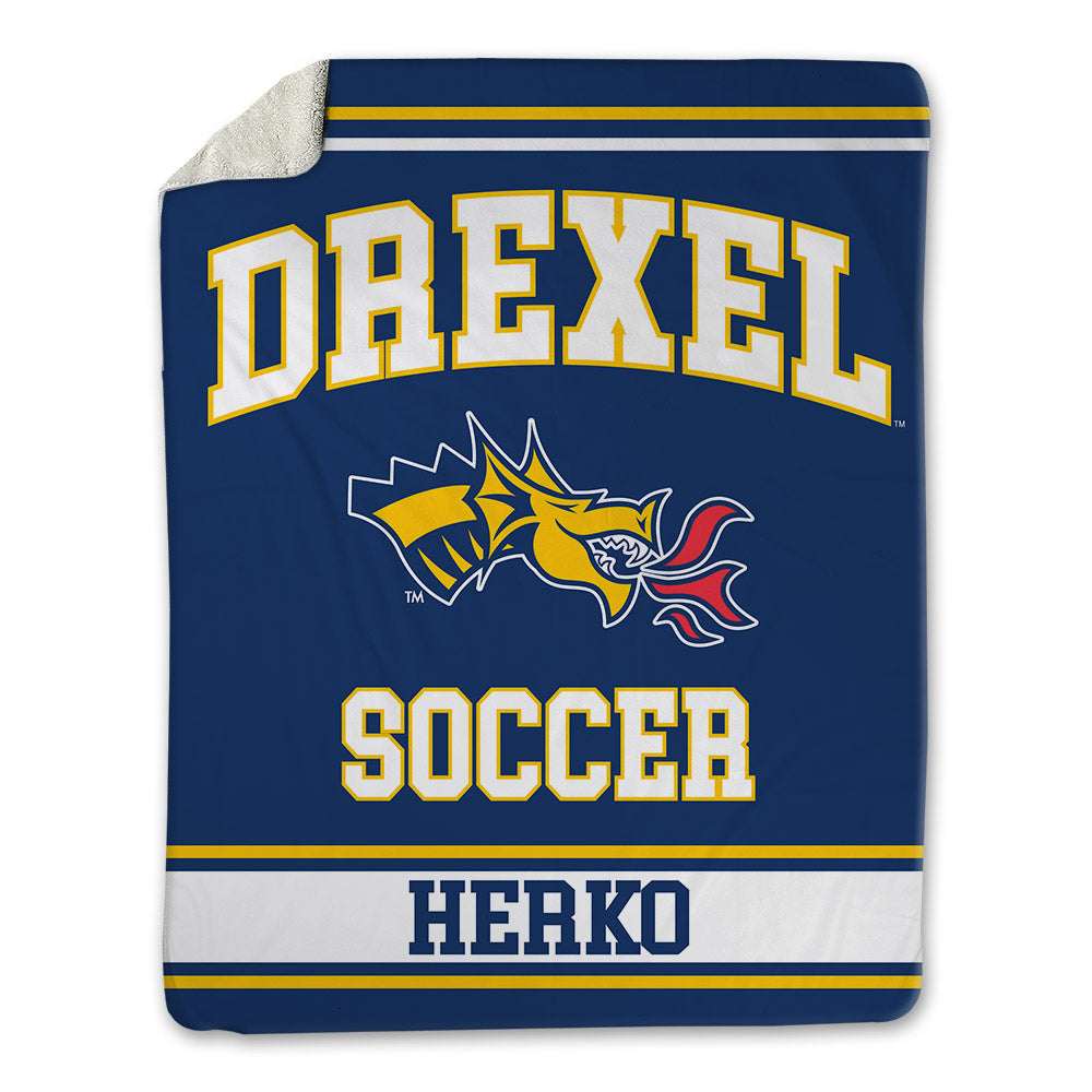 Drexel - NCAA Women's Soccer : Emma Herko - Blanket-0