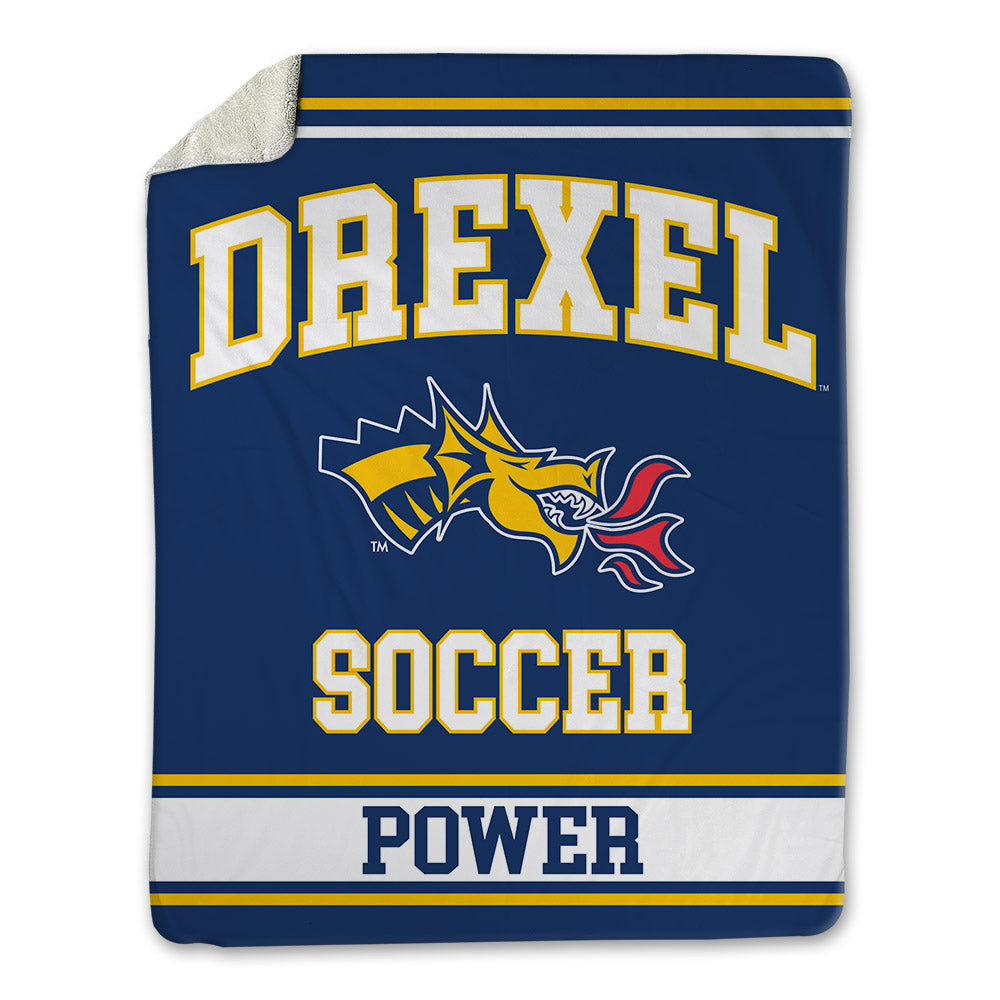 Drexel - NCAA Women's Soccer : Reese Power - Blanket-0