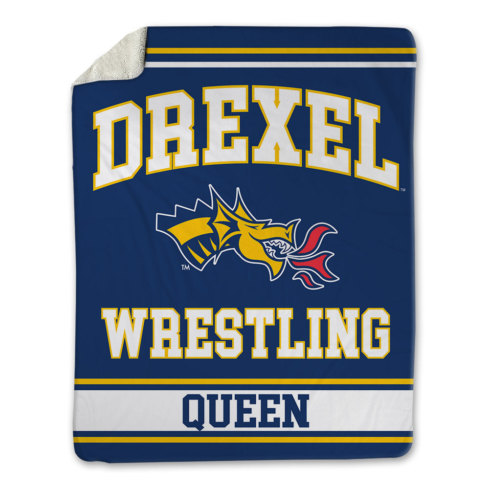 Drexel - NCAA Wrestling : Jasiah Queen - Blanket-0